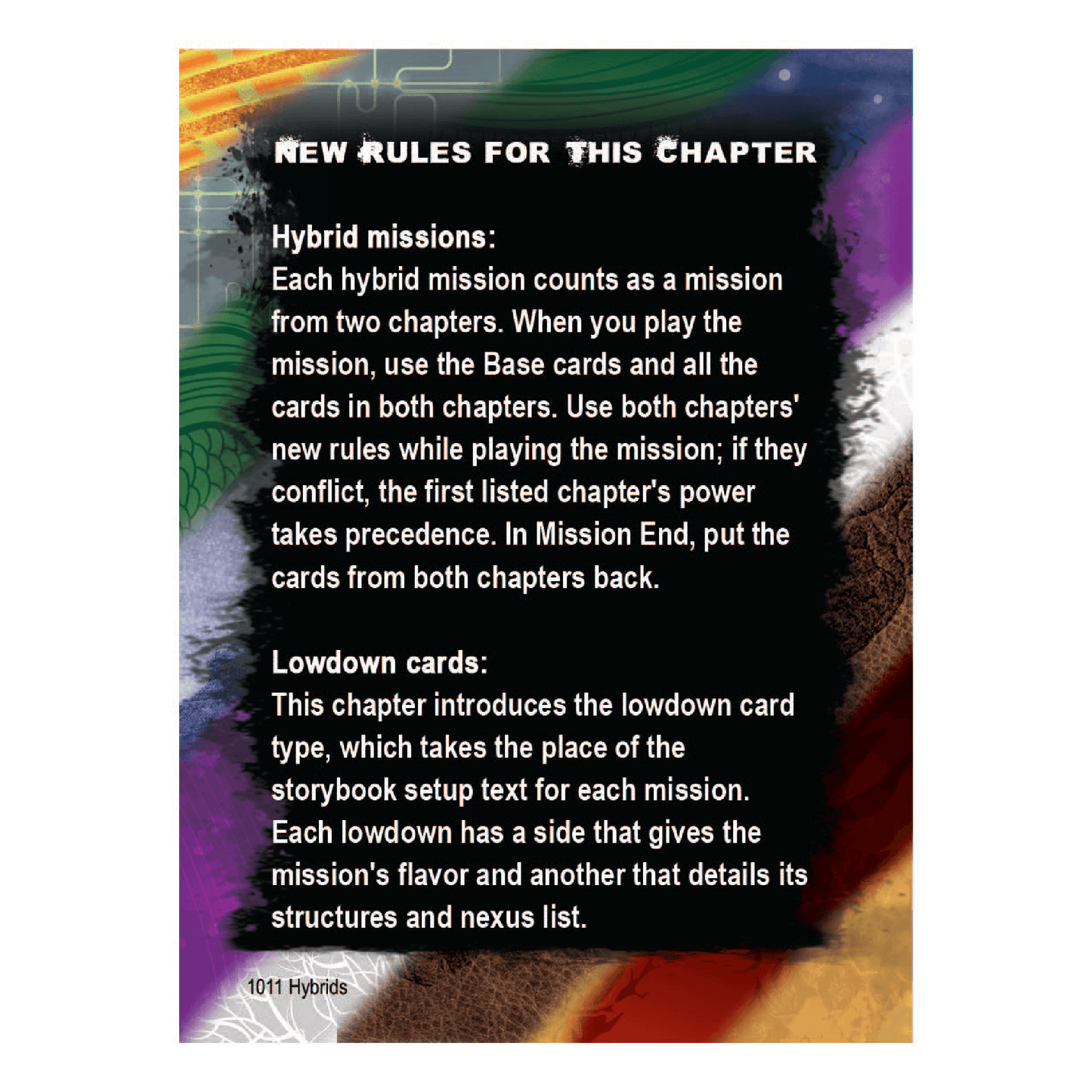 Apocrypha Adventure Card Game: The Book of the Hybrids