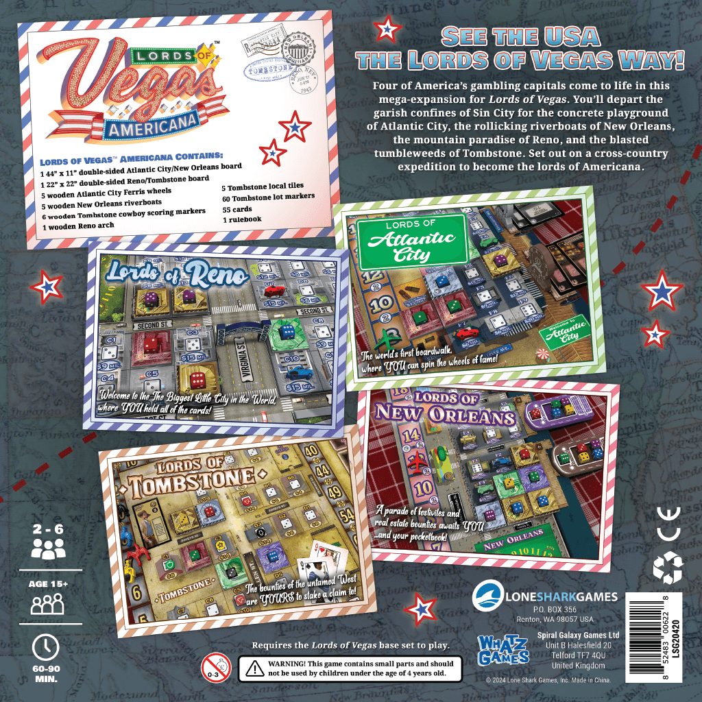 Lords of Vegas Americana Expansion