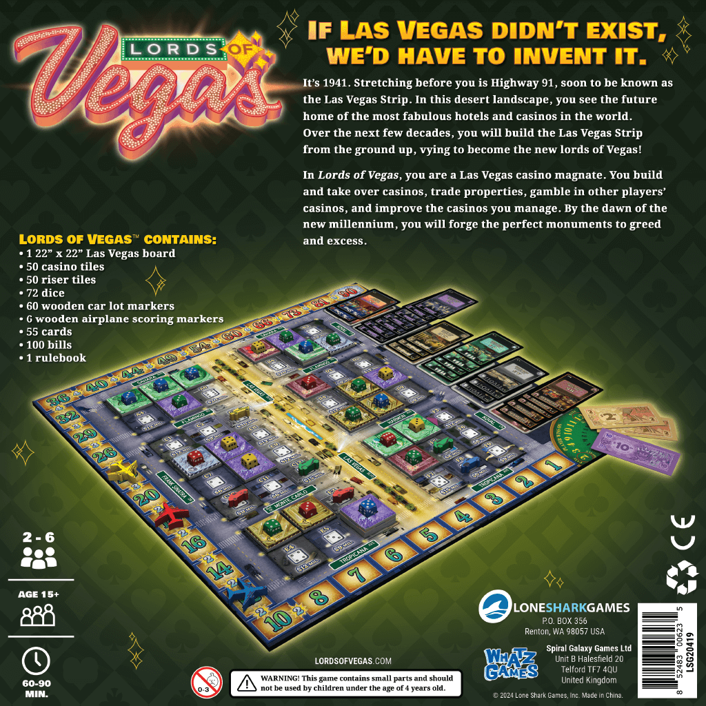 Lords of Vegas Base Set