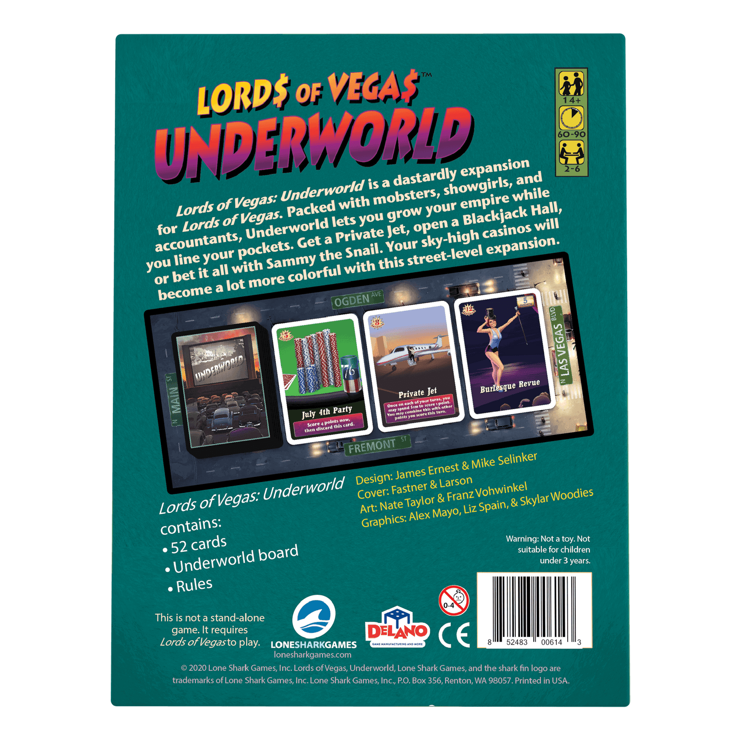Lords of Vegas Underworld Expansion