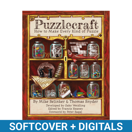 Puzzlecraft: How to Make Every Kind of Puzzle (Softcover + Digitals)