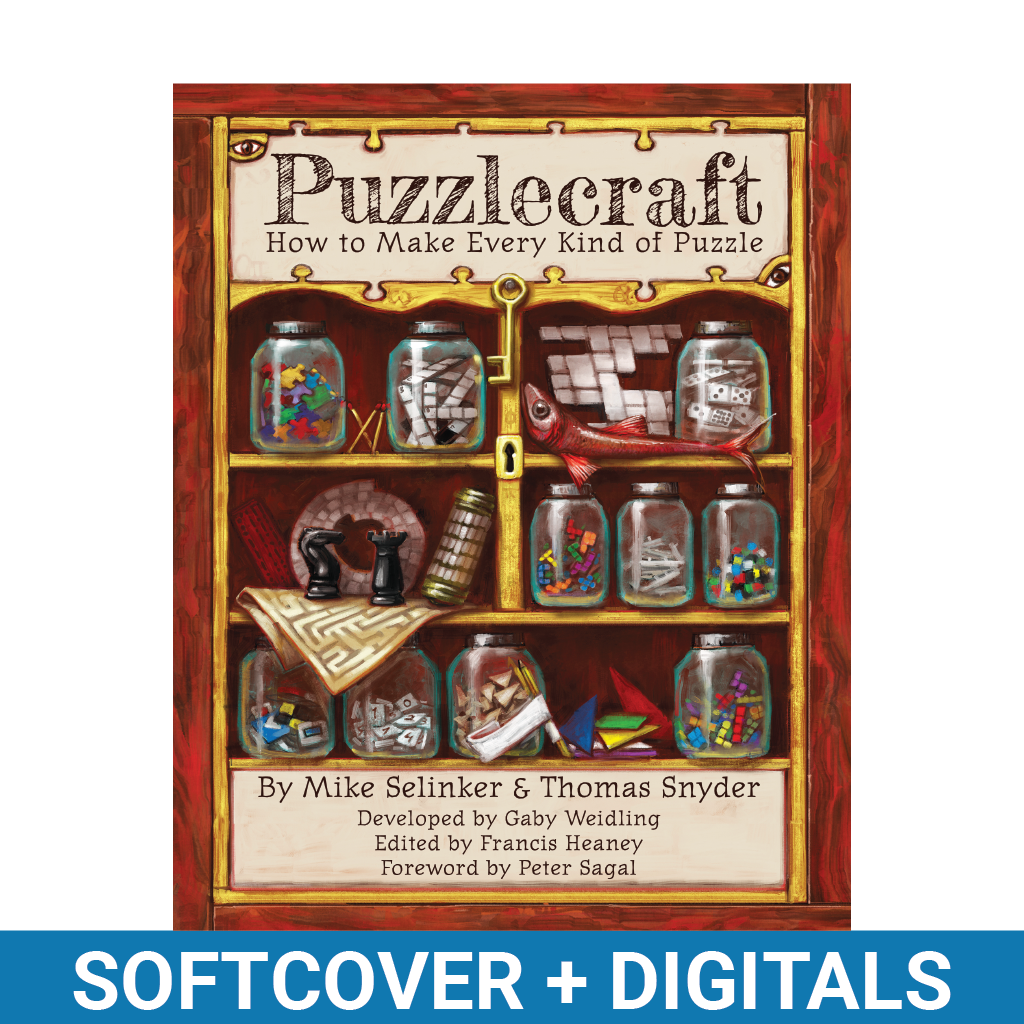 Puzzlecraft: How to Make Every Kind of Puzzle (Softcover + Digitals)