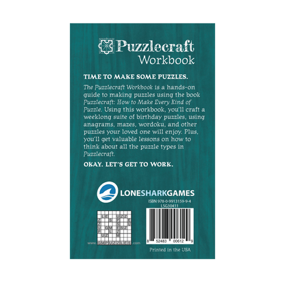 Puzzlecraft Workbook (Softcover + Digitals)
