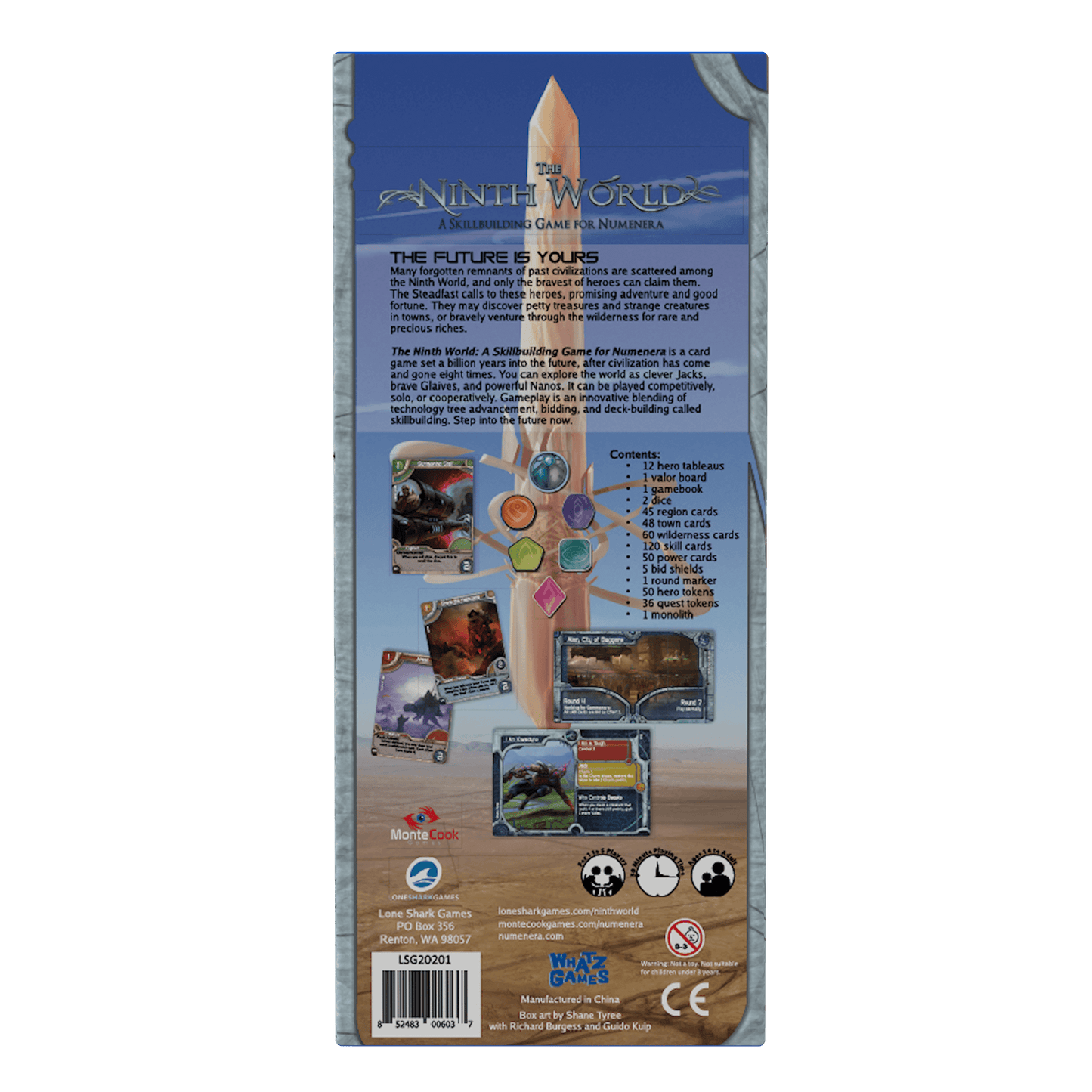 The Ninth World: A Skillbuilding Game for Numenera