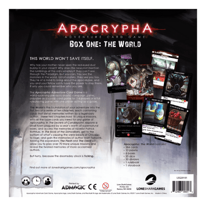 Apocrypha Adventure Card Game: The World