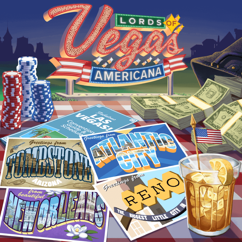 Lords of Vegas Americana Expansion (Pre-Order)