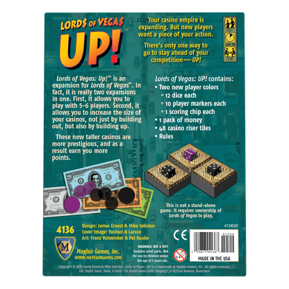 Lords of Vegas Up! Expansion