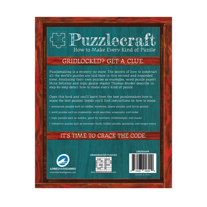 Puzzlecraft: How to Make Every Kind of Puzzle (Softcover + Digitals)