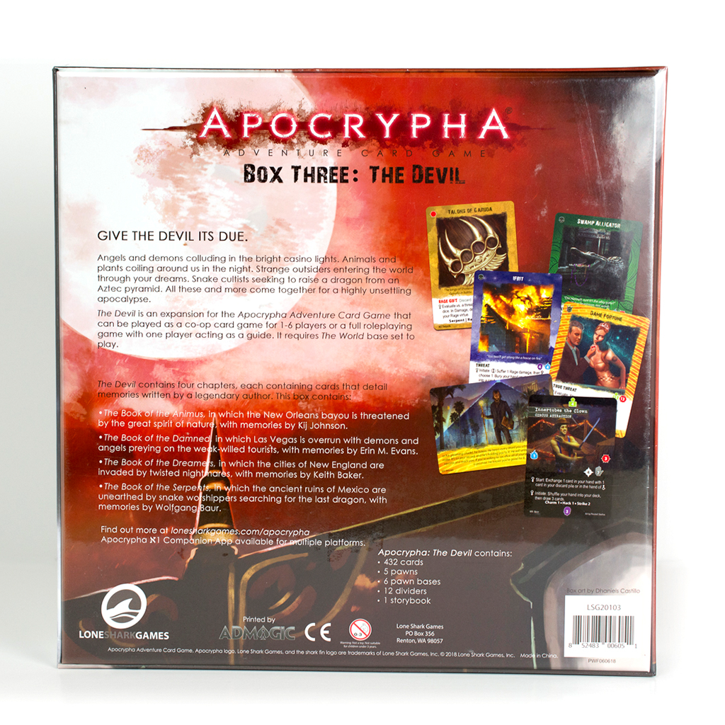 Apocrypha Adventure Card Game: The Devil